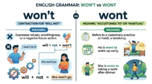 wont or won't